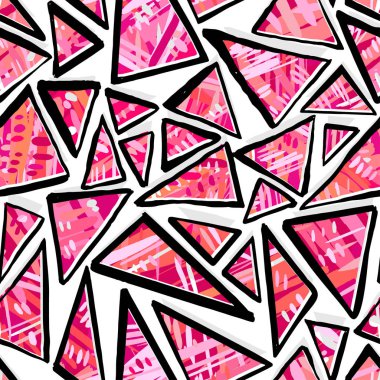 Tekstil doodle desen doku