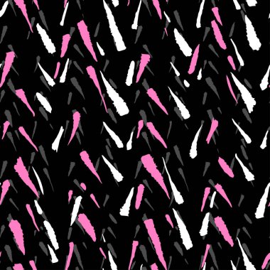  Polka Noktalı desene. Tekstil mürekkep fırça darbeleri doku doodle g