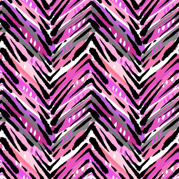 Pinceau sans couture textile motif gribouille texture grunge — Image vectorielle