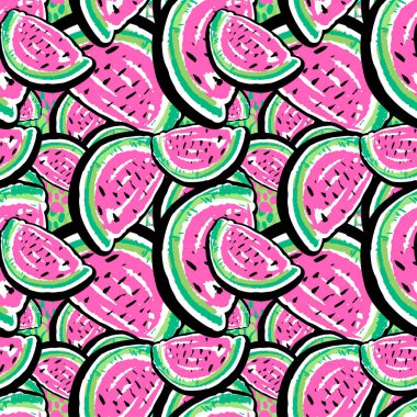 Karpuz dikişsiz desen.