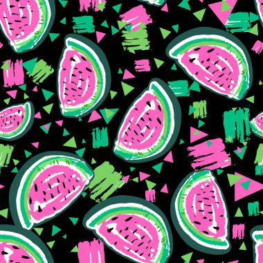 Karpuz dikişsiz desen.