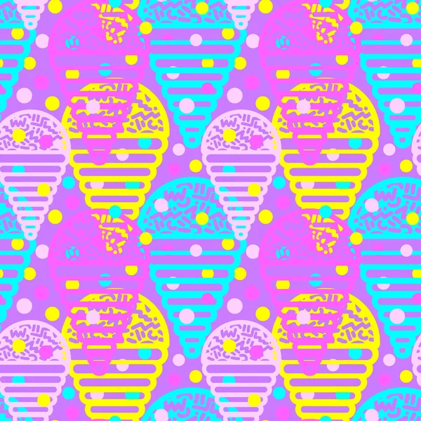 Dondurma geometrik seamless modeli. 