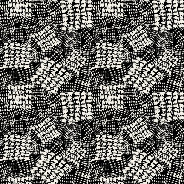 Sorunsuz brushpen Tekstil doodle desen doku