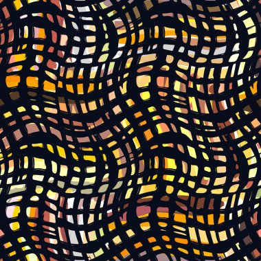 Dikişsiz tekstil desen baskı . Moda trendy anlamlı el d