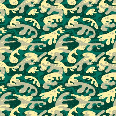 Kesintisiz moda Tekstil kamuflaj desen