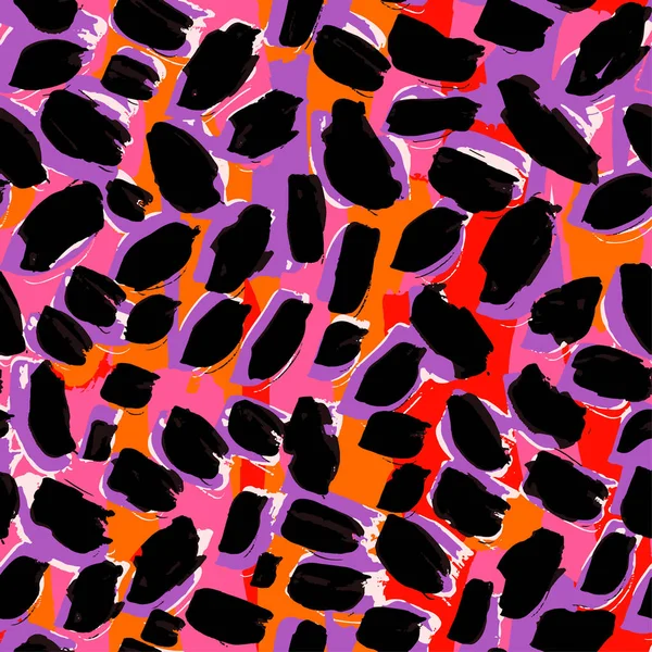 Egzotik yaz funky Dikişsiz desen bırakır.