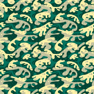 Kesintisiz moda Tekstil kamuflaj desen
