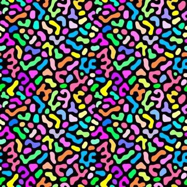 Sorunsuz brushpen Tekstil doodle desen doku