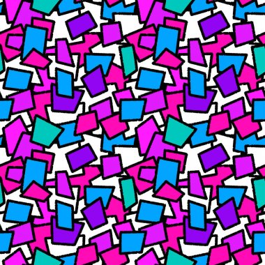 Sorunsuz brushpen Tekstil doodle desen doku