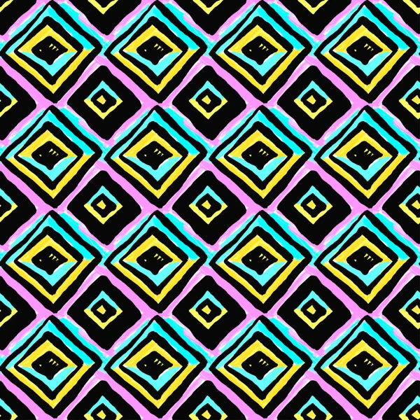 Yinelenen Tekstil, mürekkep fırça darbeleri desende doodle 