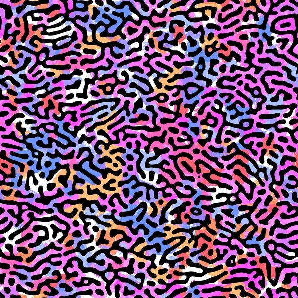 Sorunsuz brushpen Tekstil doodle desen doku