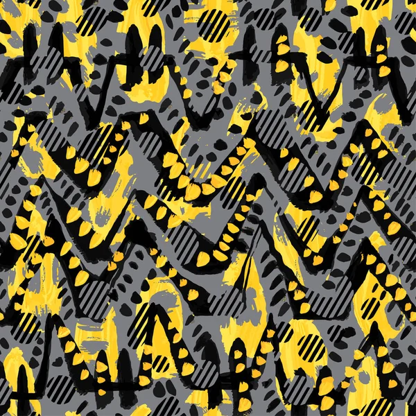 Sorunsuz brushpen Tekstil doodle desen doku