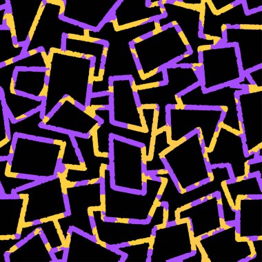 Sorunsuz brushpen Tekstil doodle desen doku