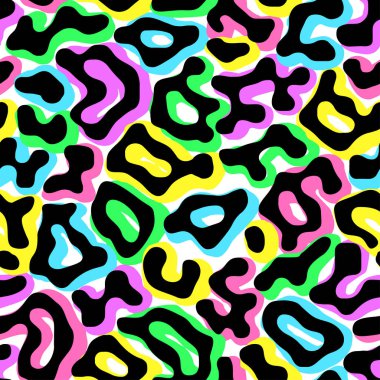 Sorunsuz brushpen Tekstil doodle desen doku