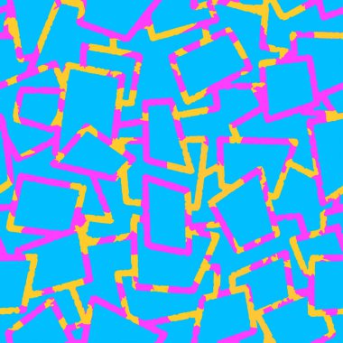 Sorunsuz brushpen Tekstil doodle desen doku