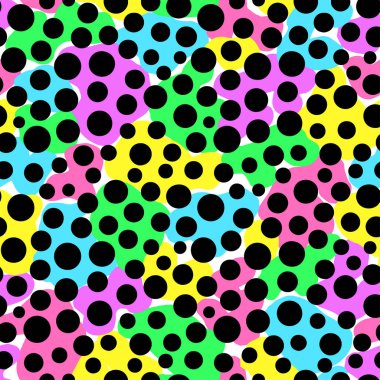 Sorunsuz brushpen Tekstil doodle desen doku