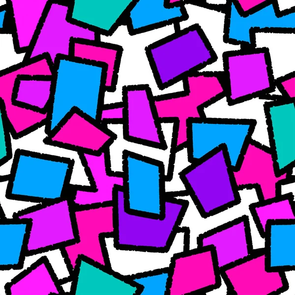 Sorunsuz brushpen Tekstil doodle desen doku