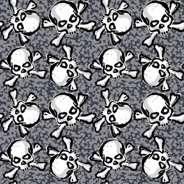 Kafatası kemikleri seamless modeli ile