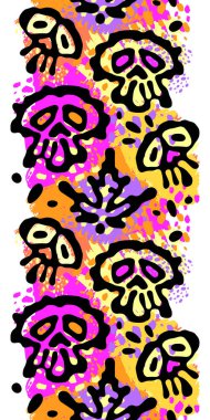 Cadılar Bayramı kusursuz desen