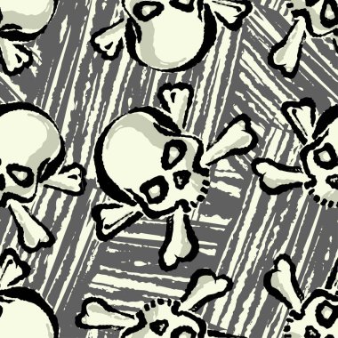 Kafatası kemikleri seamless modeli ile