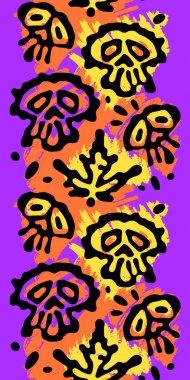 Cadılar Bayramı kusursuz desen