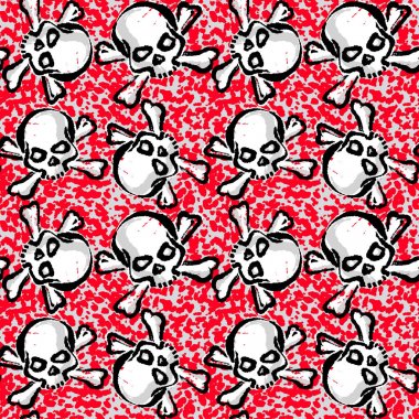 Kafatası kemikleri seamless modeli ile