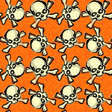 Kafatası kemikleri seamless modeli ile