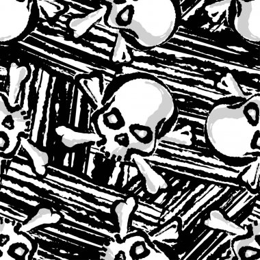 Kafatası kemikleri seamless modeli ile