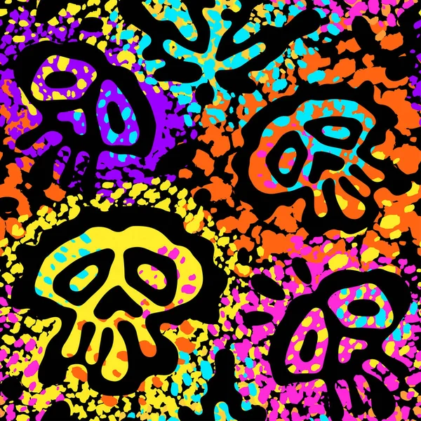 Sorunsuz komik Cadılar Bayramı kafatası 