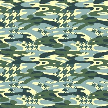 Kamuflaj seamless modeli, son moda stil arka plan.