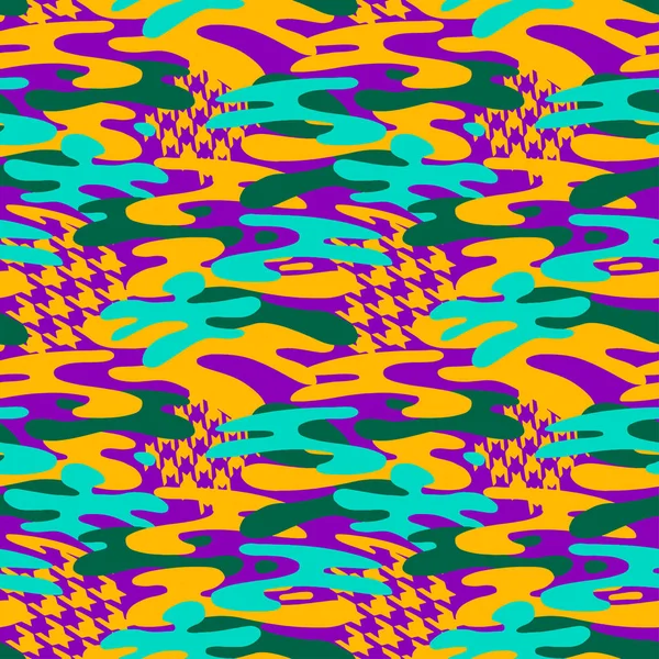 Kamuflaj seamless modeli, son moda stil arka plan.