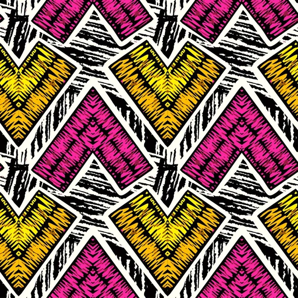 Rustik nakış seamless modeli.