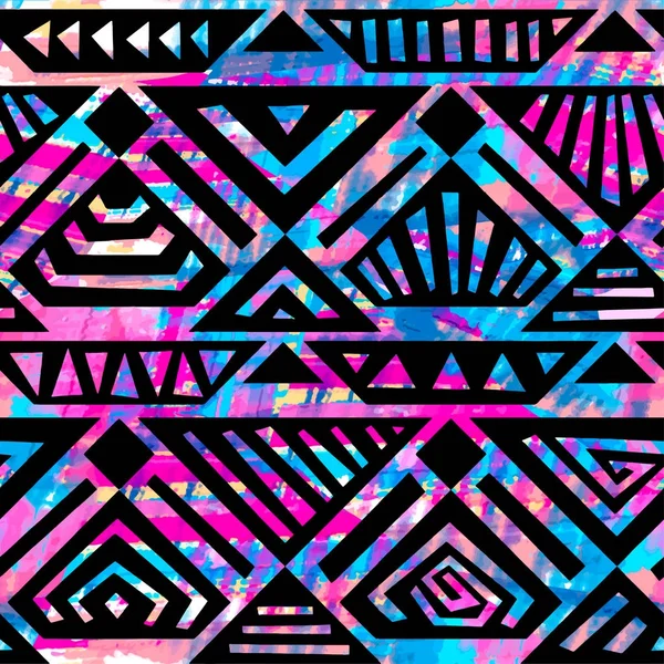 Boho textile motif sans couture . — Image vectorielle