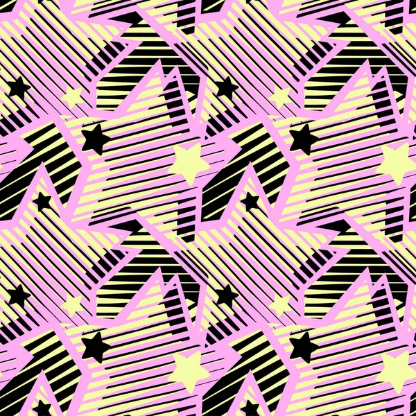 Yıldız baskı, Dikişsiz el el sanatları etkileyici mürekkep desen.