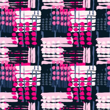 Geometrik eğik çizgiler grafiti Dikişsiz el zanaat ifade ben