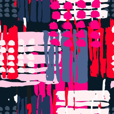 Geometrik eğik çizgiler grafiti Dikişsiz el zanaat ifade ben