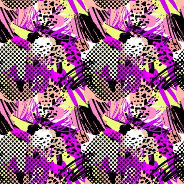  Kentsel funky Tekstil desen 