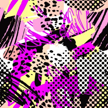  Kentsel funky Tekstil desen 