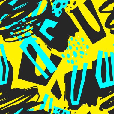 Boya konturları Tekstil desen