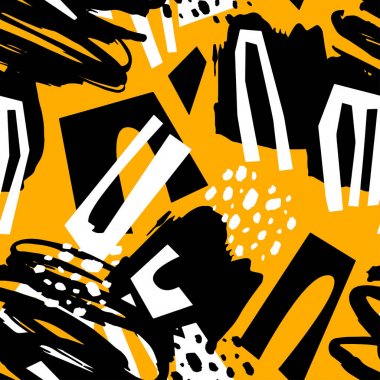 Boya konturları Tekstil desen