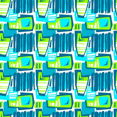 Sorunsuz brushpen Tekstil doodle desen doku