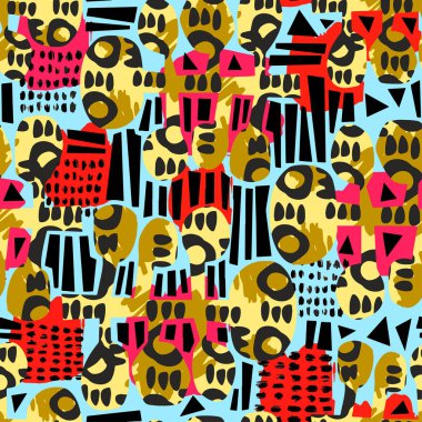 Kentsel sorunsuz funky kolaj desen