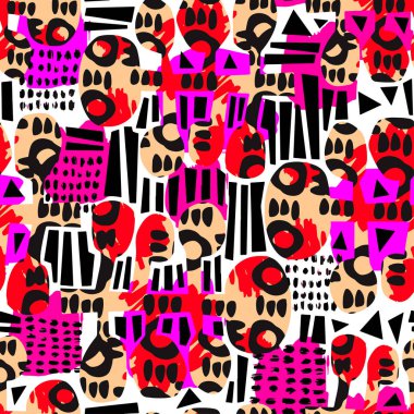 Kentsel sorunsuz funky kolaj desen