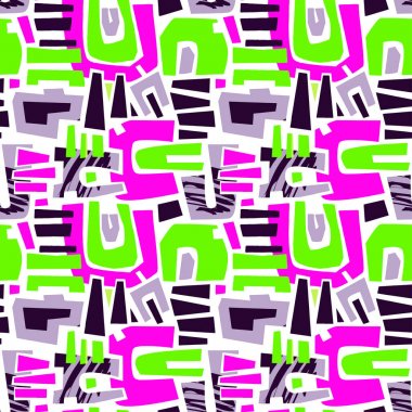 Kentsel sorunsuz funky kolaj desen