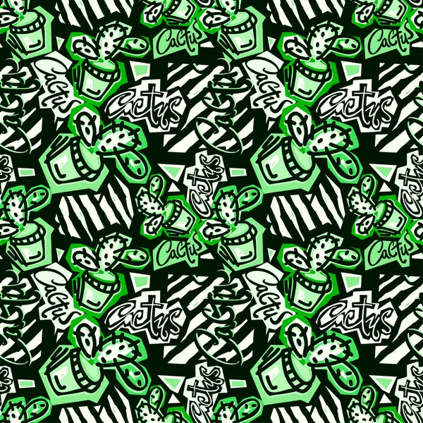 Yinelenen kaktüs Tekstil