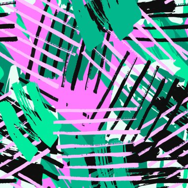 Kentsel Dikişsiz funky geometrik desen 