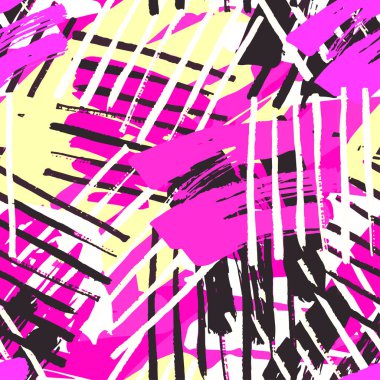 Kentsel Dikişsiz funky geometrik desen 