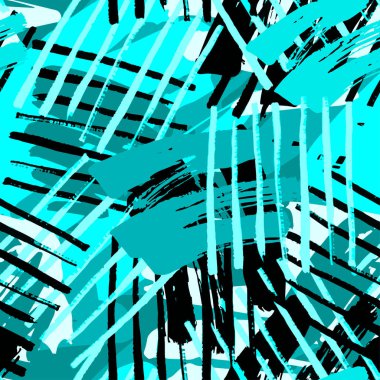 Kentsel Dikişsiz funky geometrik desen 