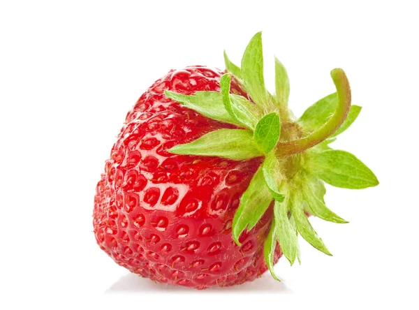 成熟的有机草莓 — 图库照片