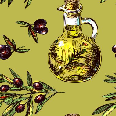 Zeytinyağı ve zeytin